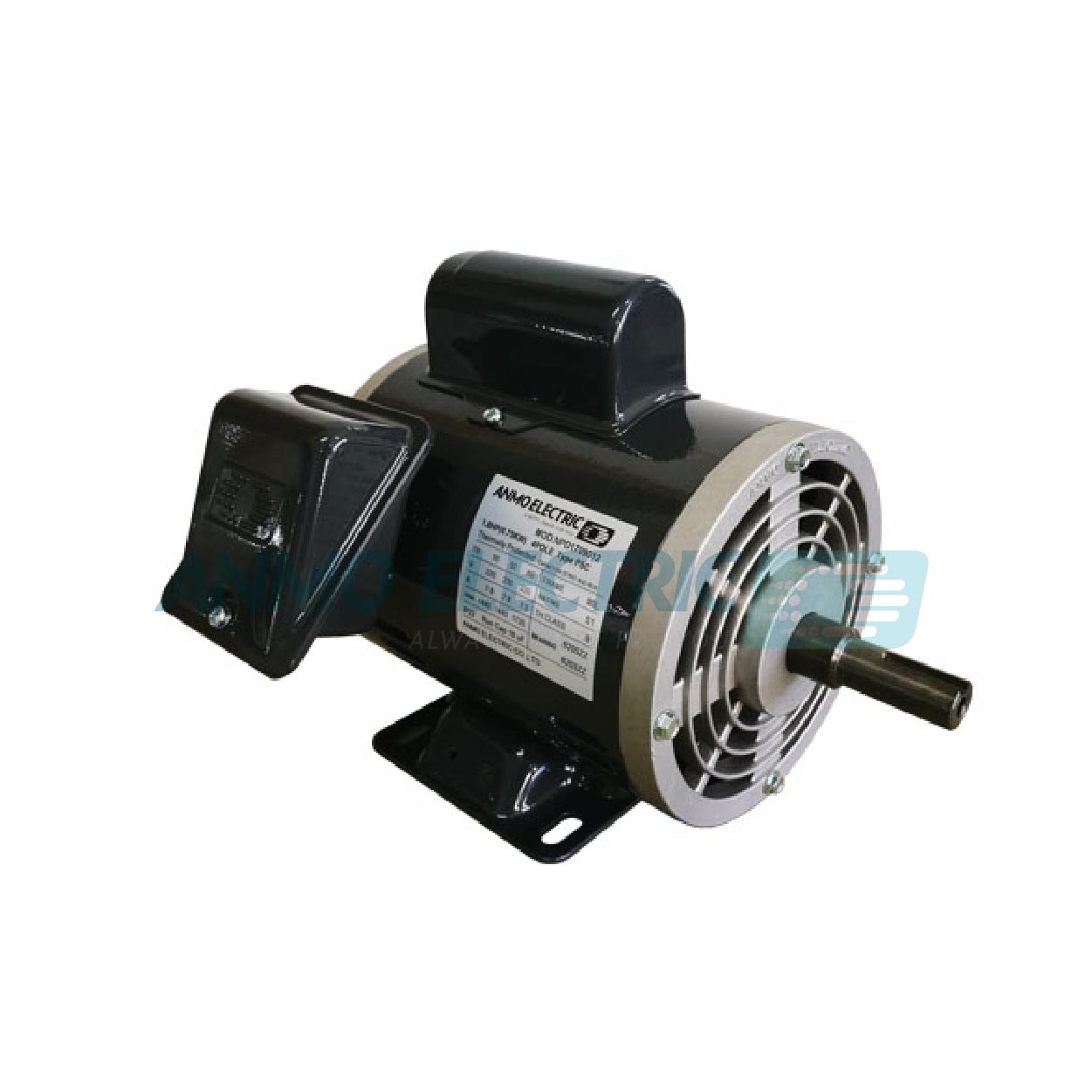 มอเตอร์กำลัง PSC ชนิด 1 เฟส 1.5 แรงม้า - anmoelectric
